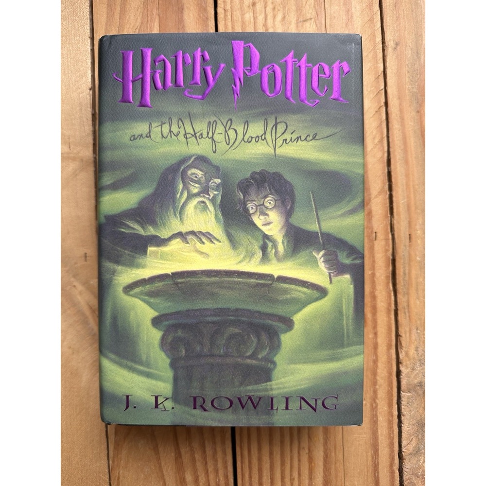 Harry Potter And The Half-Blood Prince 1st USA ED 2nd Printing Errors 652 Pages
